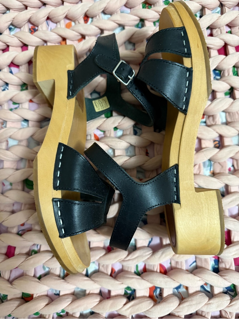 Swedish Hasbeens Sandals Size 40 worn once